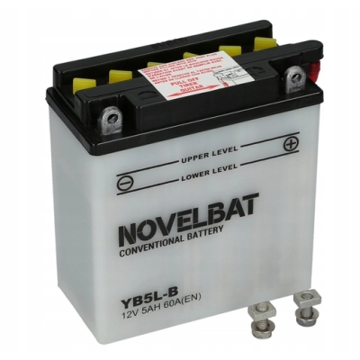 Novelbat YB5L-B 12V 5Ah 60A (120*61*130) P+